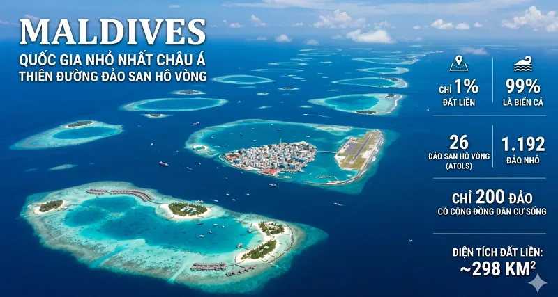 Maldives thuộc châu lục nào?